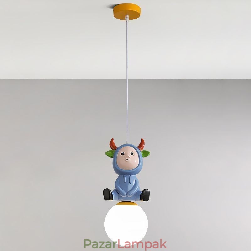 Függeszték Modern minimalista G9 kovácsoltvas nyúl borjúgyanta mennyezeti lámpa