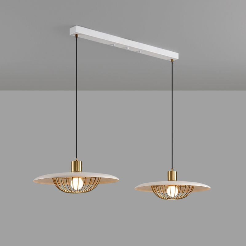 Nordic Pendant Light Kreatív kovácsoltvas lemezes mennyezeti lámpa