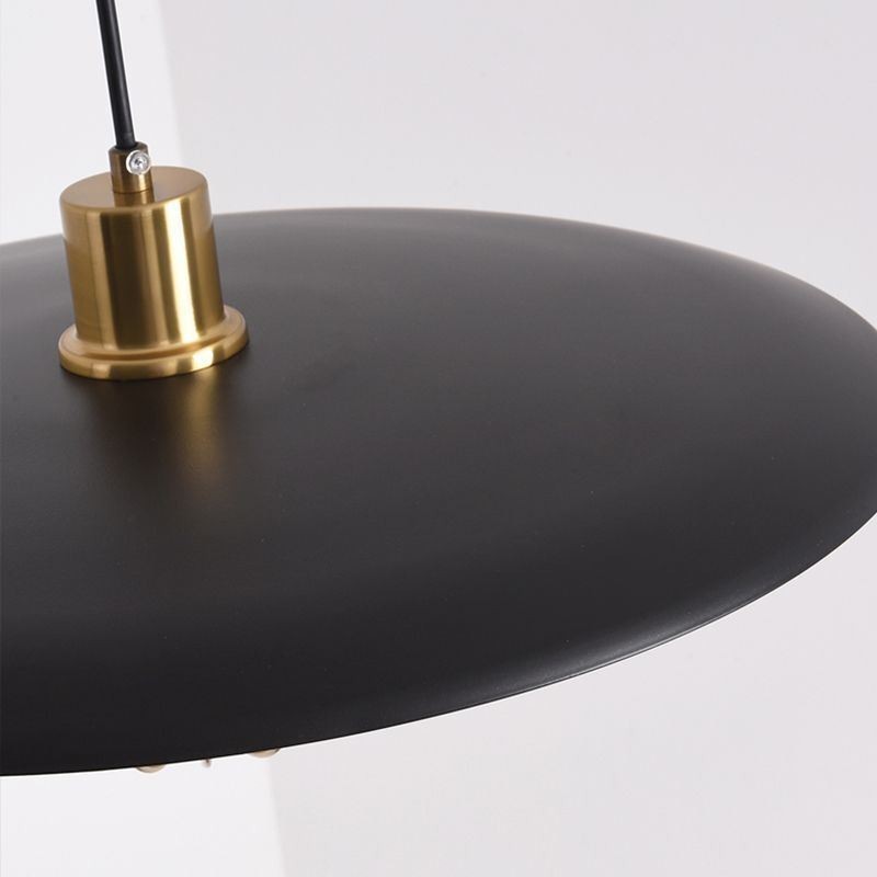 Nordic Pendant Light Kreatív kovácsoltvas lemezes mennyezeti lámpa