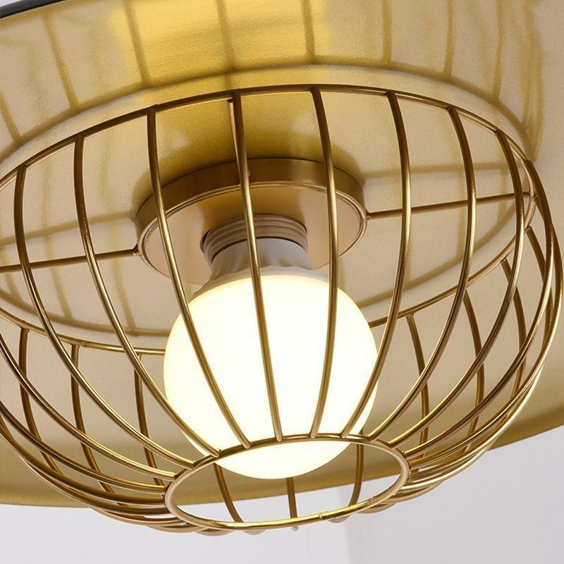 Nordic Pendant Light Kreatív kovácsoltvas lemezes mennyezeti lámpa