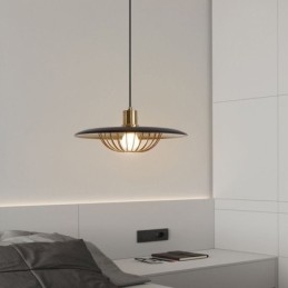 Nordic Pendant Light Kovácsoltvas kreatív lemezes mennyezeti lámpák