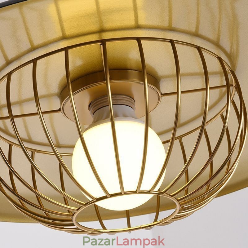 Nordic Pendant Light Kovácsoltvas kreatív lemezes mennyezeti lámpák