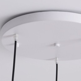 Nordic Pendant kreatív kovácsoltvas G9 lemezes mennyezeti lámpa