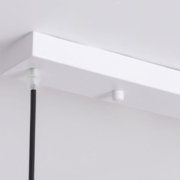 Nordic Pendant Light Creative G9 Kovácsoltvas hullámos mennyezeti lámpa