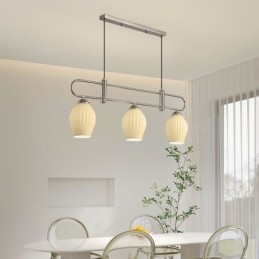 Nordic Pendant Light Kovácsoltvas Kreatív porzós mennyezeti lámpa