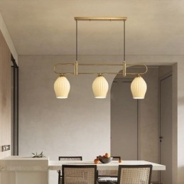 Nordic Pendant Light Kovácsoltvas Kreatív porzós mennyezeti lámpa