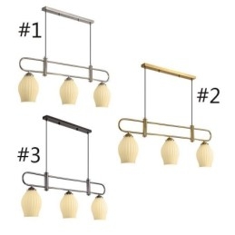 Nordic Pendant Light Kovácsoltvas Kreatív porzós mennyezeti lámpa