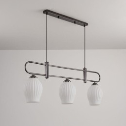 Nordic Pendant Light Kovácsoltvas Kreatív porzós mennyezeti lámpa