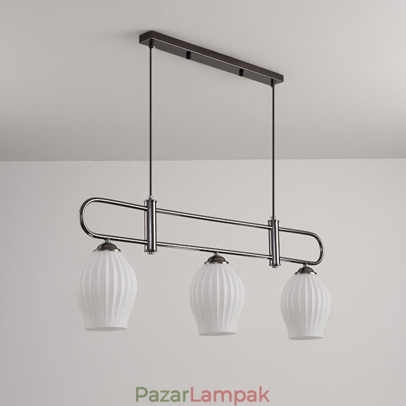 Nordic Pendant Light Kovácsoltvas Kreatív porzós mennyezeti lámpa