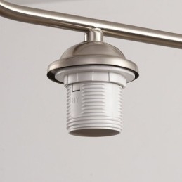 Nordic Pendant Light Kovácsoltvas Kreatív porzós mennyezeti lámpa