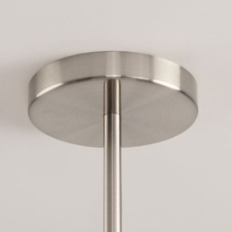 Nordic Pendant Light Kreatív kovácsoltvas homok nikkel virágporzós mennyezeti lámpa