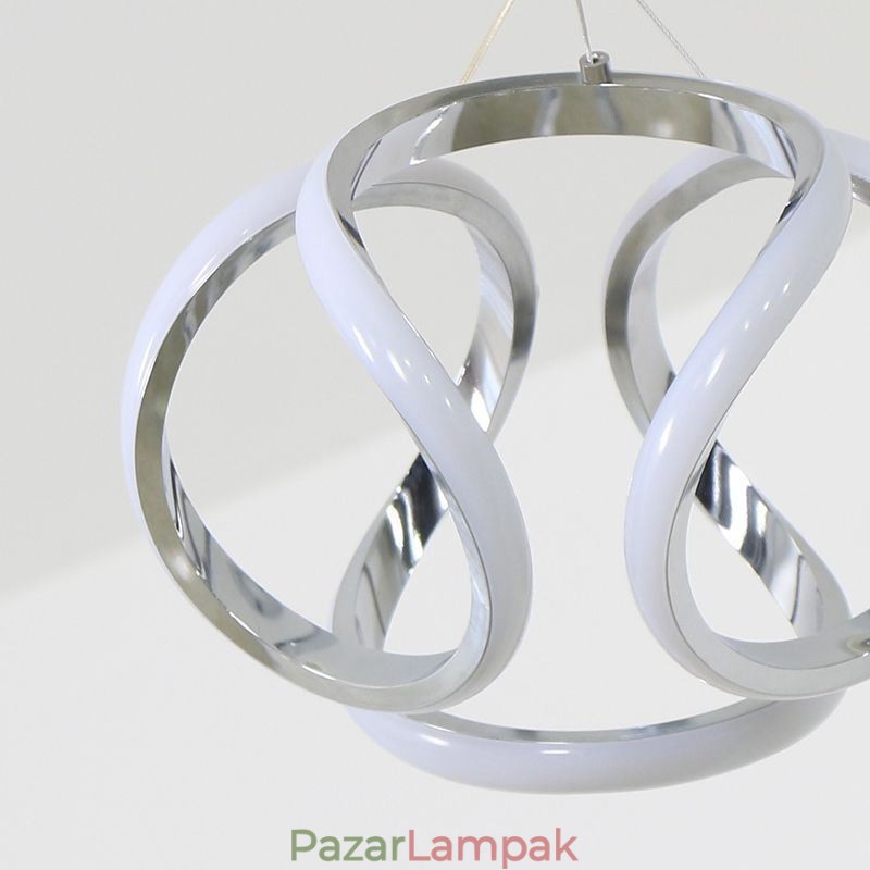 Függeszték Alumínium Art Kis tök mennyezeti lámpa