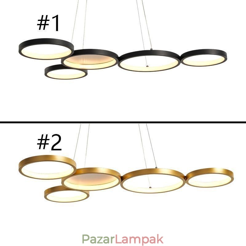 Stílusos függőlámpa alumínium Art mennyezeti lámpa
