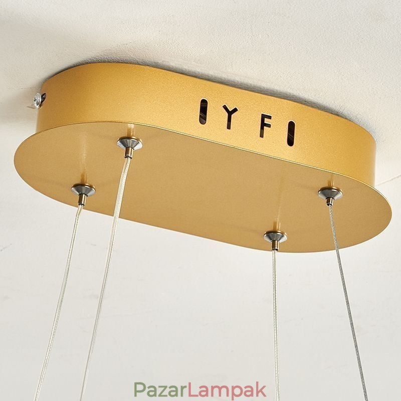 Stílusos függőlámpa alumínium Art mennyezeti lámpa