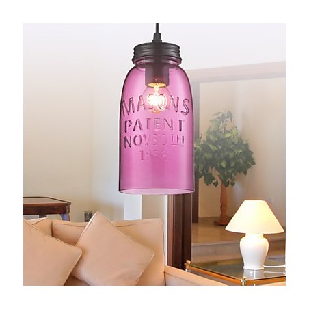 1 Light Modern üveg függőlámpa átlátszó buborékos kivitelben 1 Light Modern üveg függőlámpa átlátszó buborékos kivitelben