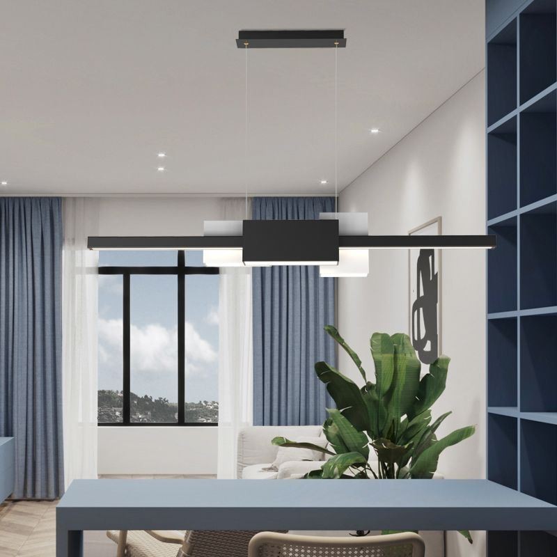 Minimalista szalagos függőlámpa Modern kreatív függőlámpa