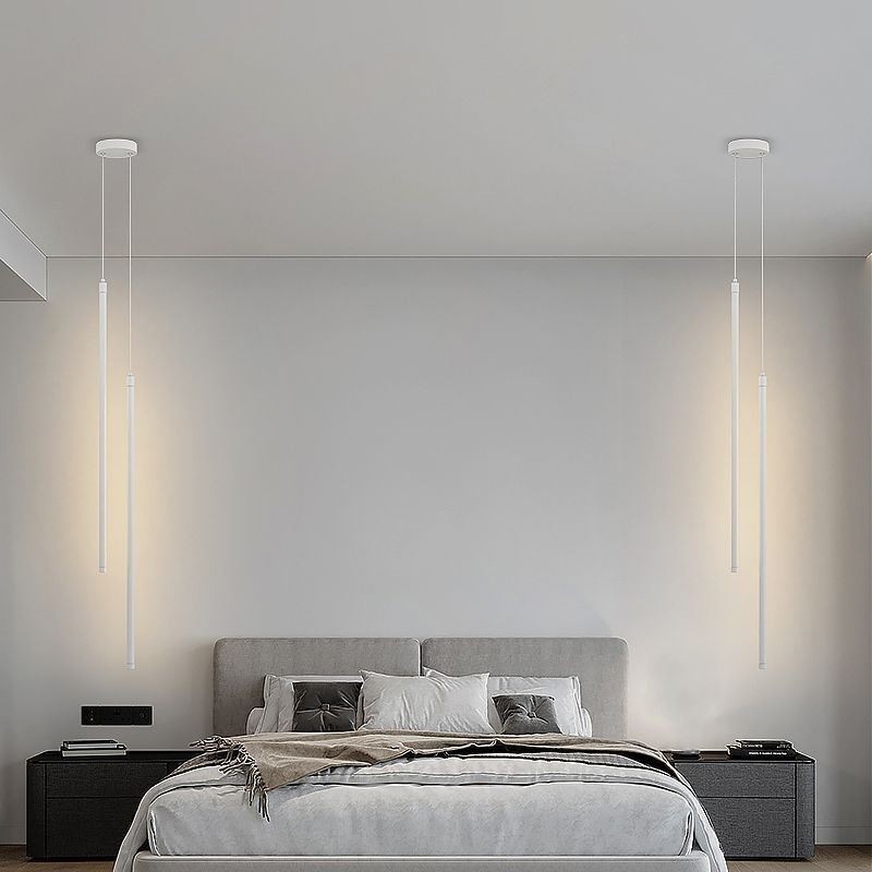 Függesztett lámpa Nordic Long Tube függőlámpa sziget