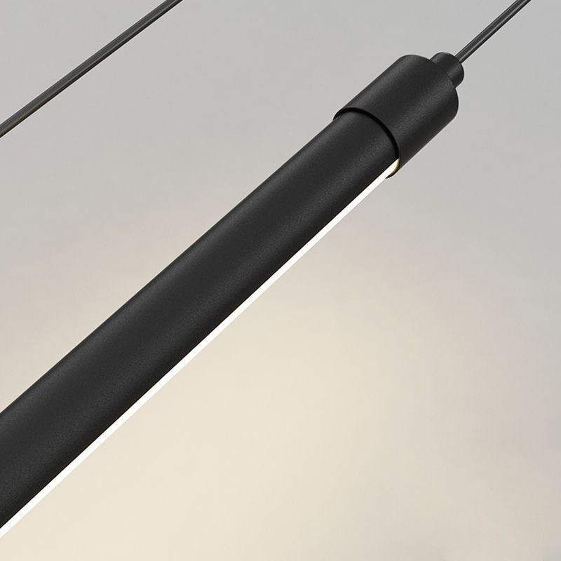 Függesztett lámpa Nordic Long Tube függőlámpa sziget