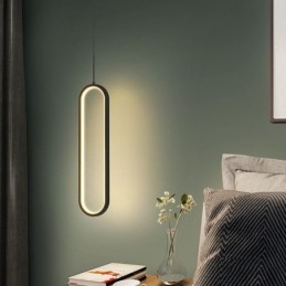 Modern függőlámpa Minimalista ovális függőlámpa