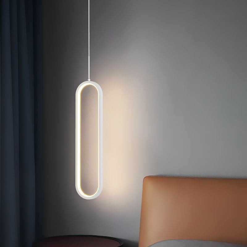 Modern függőlámpa Minimalista ovális függőlámpa