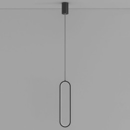 Modern függőlámpa Minimalista ovális függőlámpa