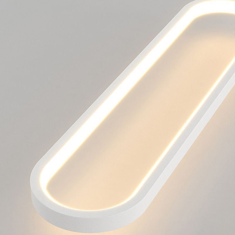 Modern függőlámpa Minimalista ovális függőlámpa