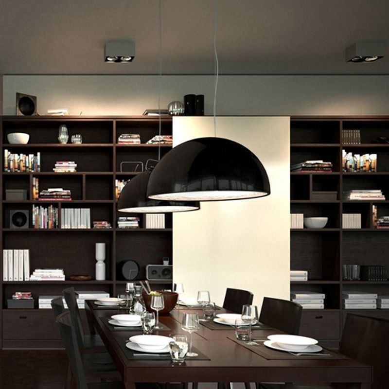 Félköríves függőlámpák Nordic Minimalist Pendant Light Cafe