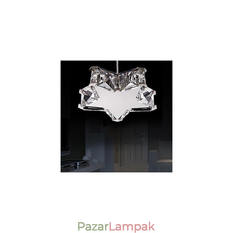 Csillár 1 Light Egyszerű modern művészi függőlámpa