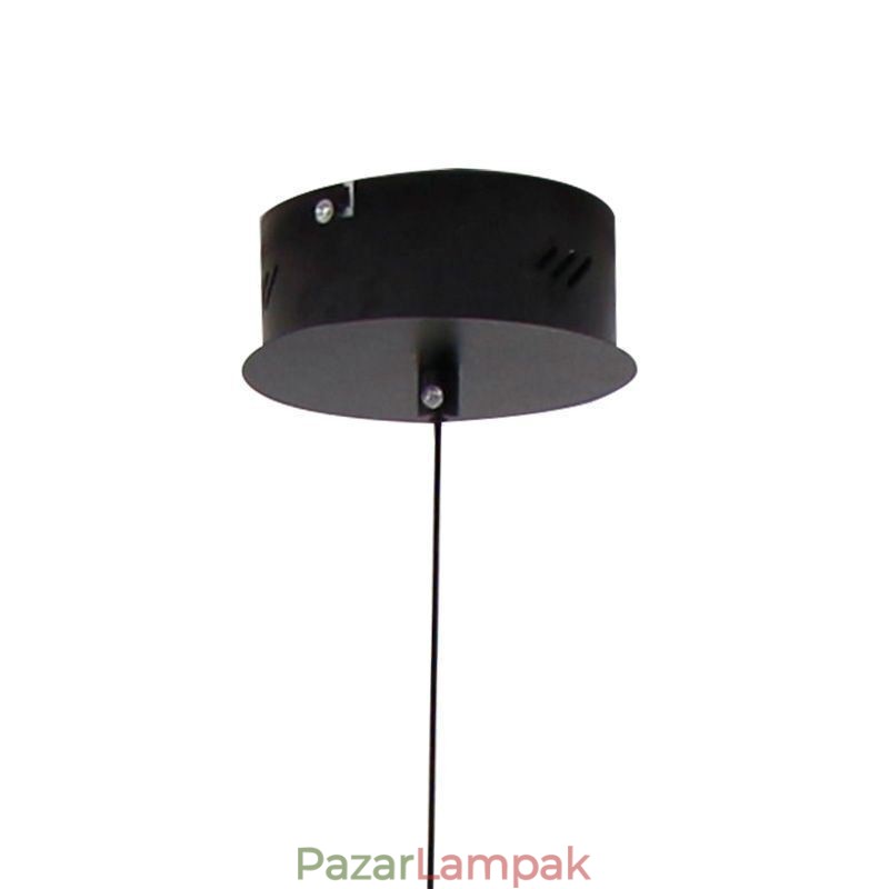 Modern függőlámpa, szabályozható fekete csíkos mennyezeti lámpa
