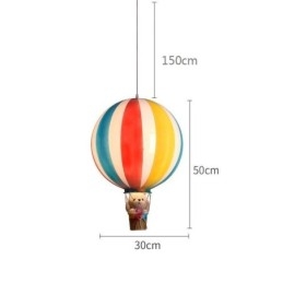 Színes hőlégballon függőlámpa akril dekorációs lámpa