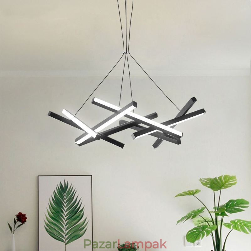 Posztmodern csillár Nordic Tree Branch függőlámpa