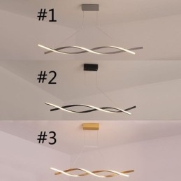 Modern függőlámpa Twist Design függőlámpa étkező