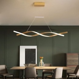 Modern függőlámpa Twist Design függőlámpa étkező