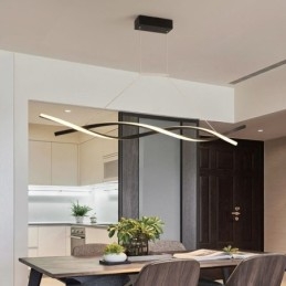 Modern függőlámpa Twist Design függőlámpa étkező