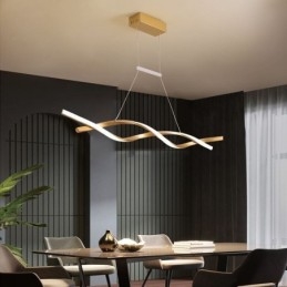 Modern függőlámpa Twist Design függőlámpa étkező