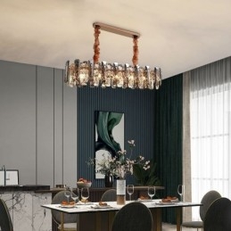Modern üveg függesztett világítás Luxus függő lámpatest Étkező