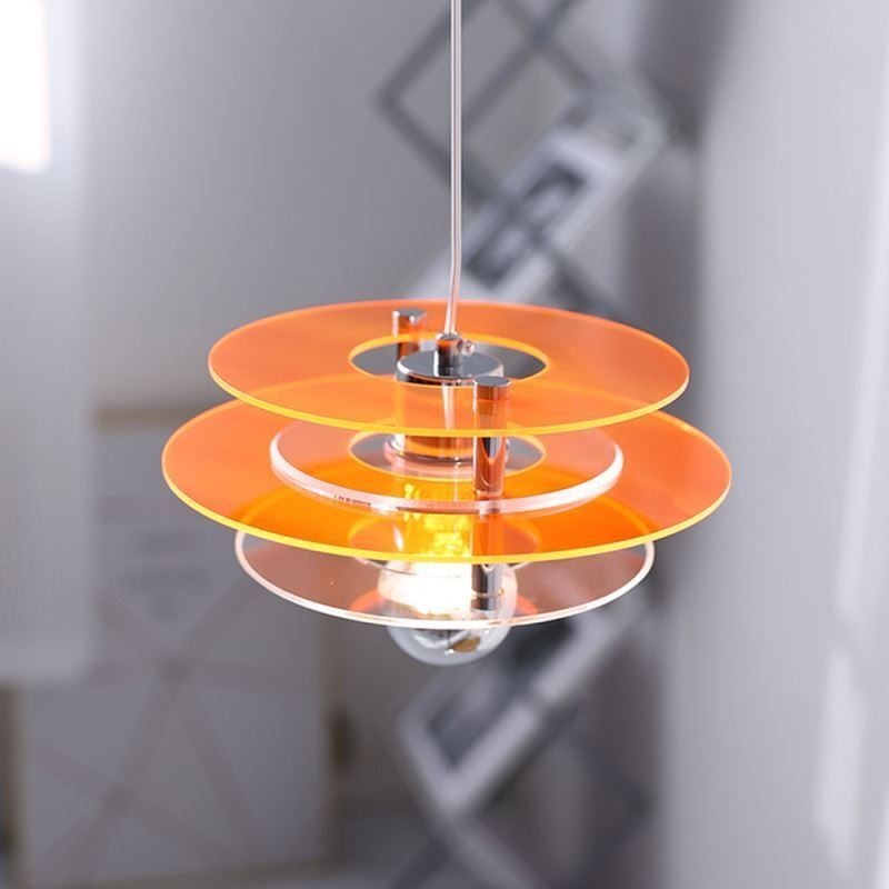 Nordic Pendant Light Post Modern Dekoráció Akril függőlámpa