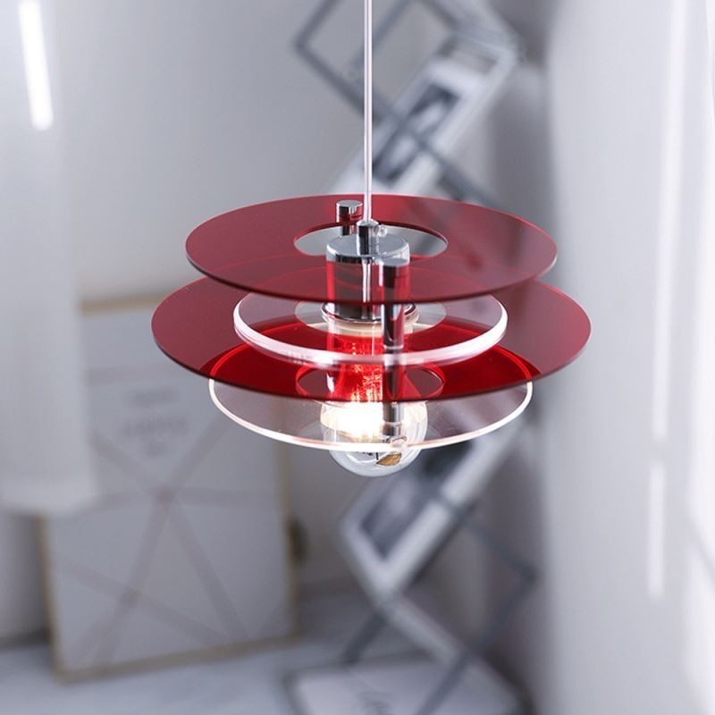 Nordic Pendant Light Post Modern Dekoráció Akril függőlámpa