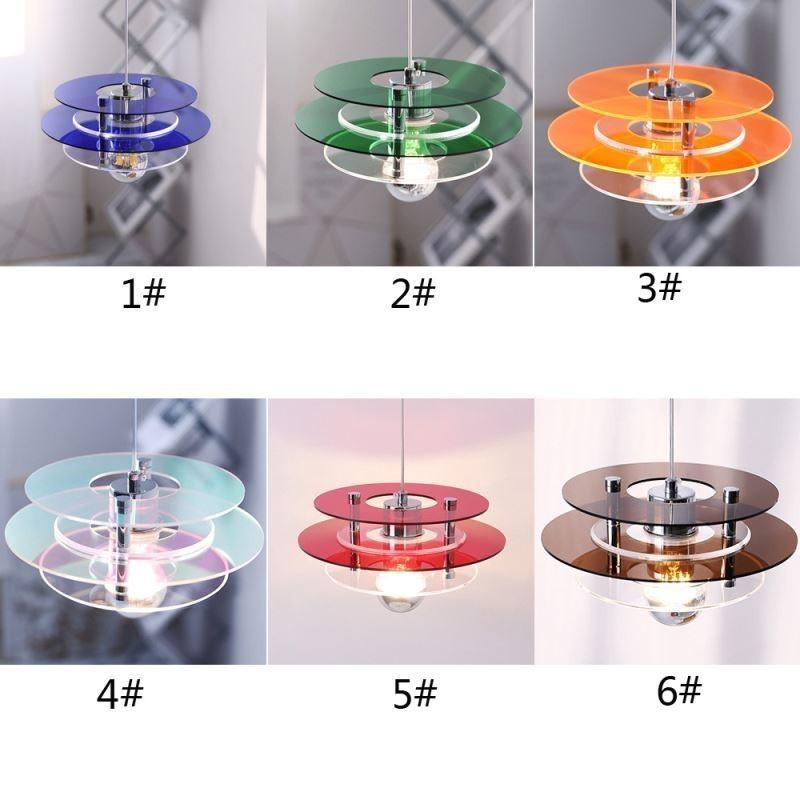 Nordic Pendant Light Post Modern Dekoráció Akril függőlámpa