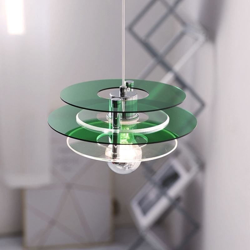 Nordic Pendant Light Post Modern Dekoráció Akril függőlámpa