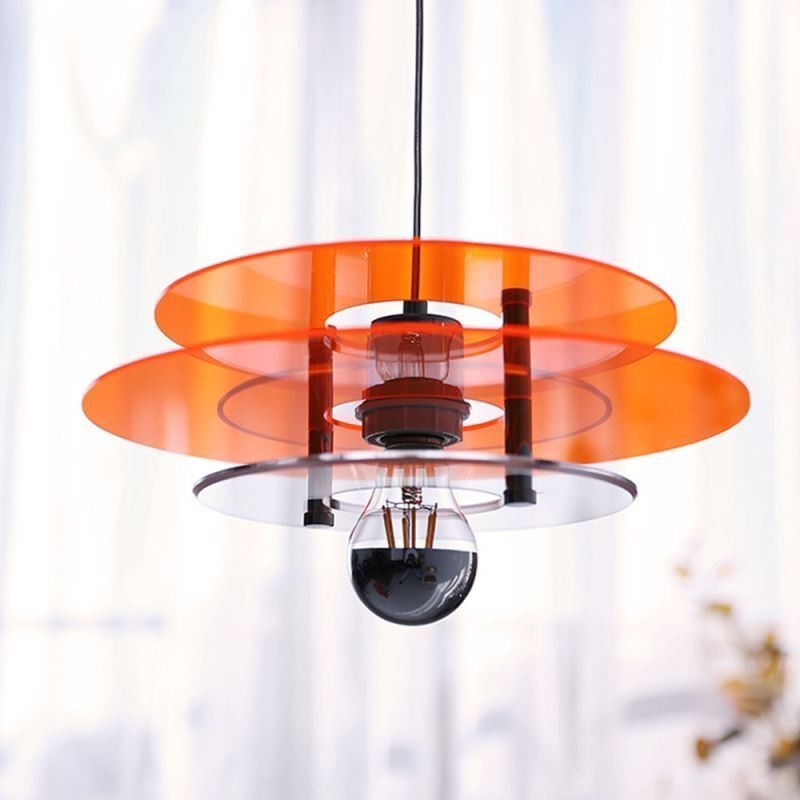 Nordic Pendant Light Post Modern Dekoráció Akril függőlámpa