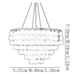 Capiz Shell Pendant Light Természetes függő, kerek réteges csillár