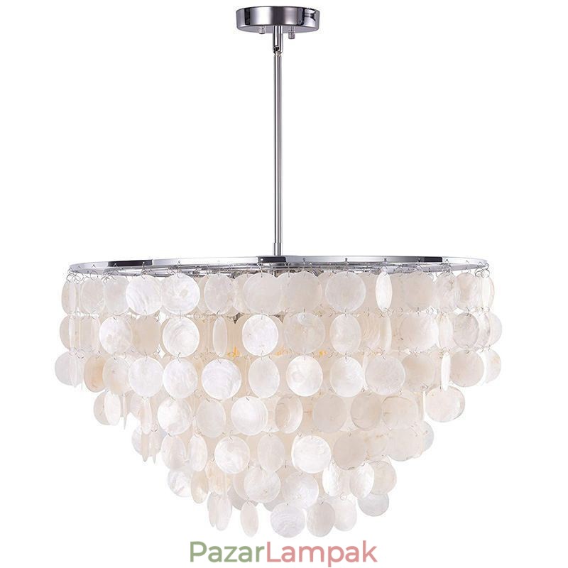 Európai Seashell függőlámpa Kortárs függőlámpa