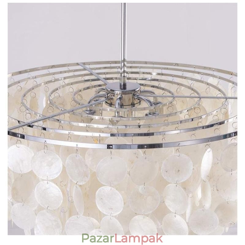 Európai Seashell függőlámpa Kortárs függőlámpa