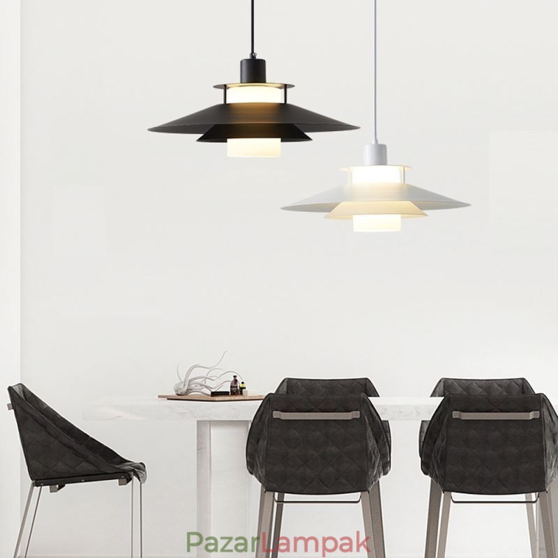 Nordic alumínium függőlámpa Modern minimalista mennyezeti világítás