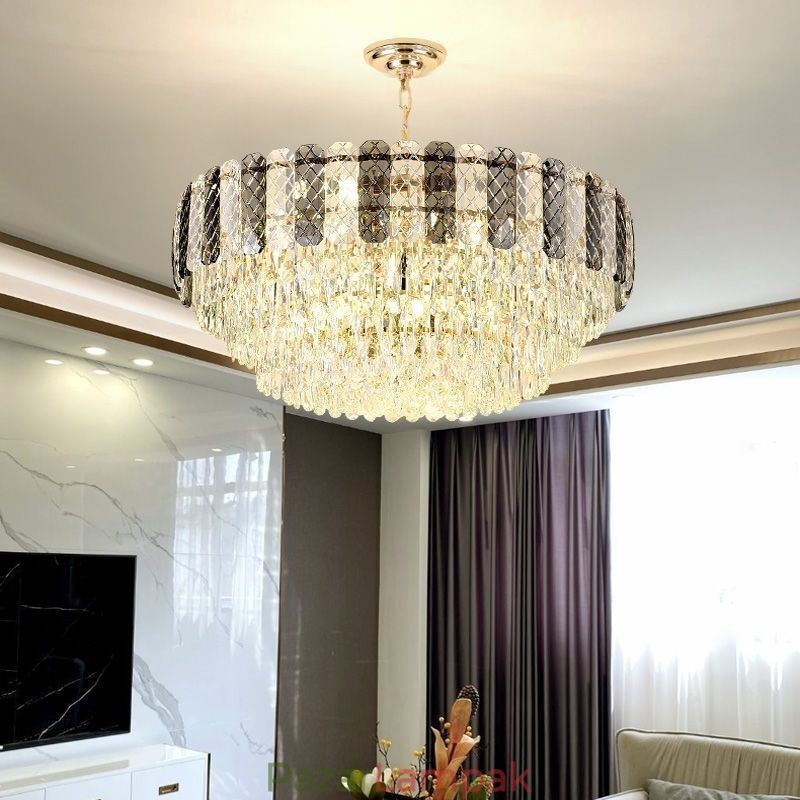 Luxus európai függőlámpa kristály mennyezeti lámpa