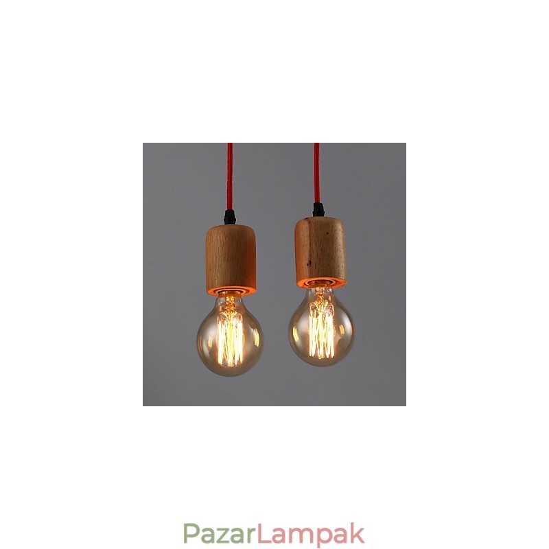 Csillár Mini stílusú Modern kortárs fa bambusz