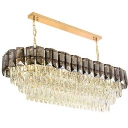 K9 kristály függőlámpa luxus ovális függőlámpa