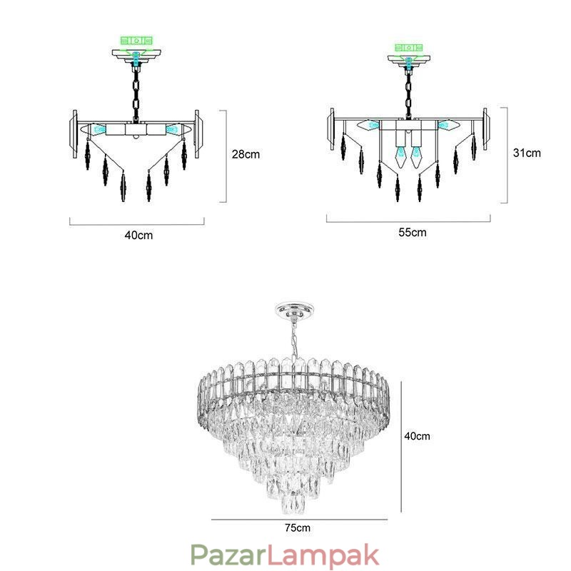 Modern mennyezeti mennyezeti mennyezeti lámpatest