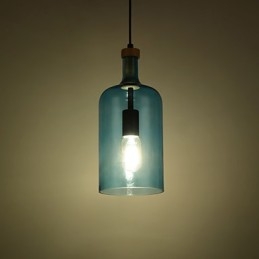 Csillár Modern függőlámpa üvegernyővel